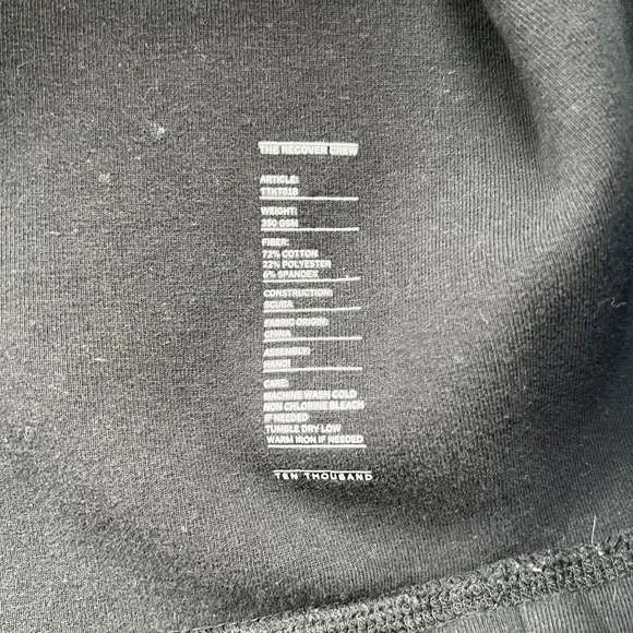 Ten Thousand Recover Crew Sweatshirt Size XL Heathered Dark Grey